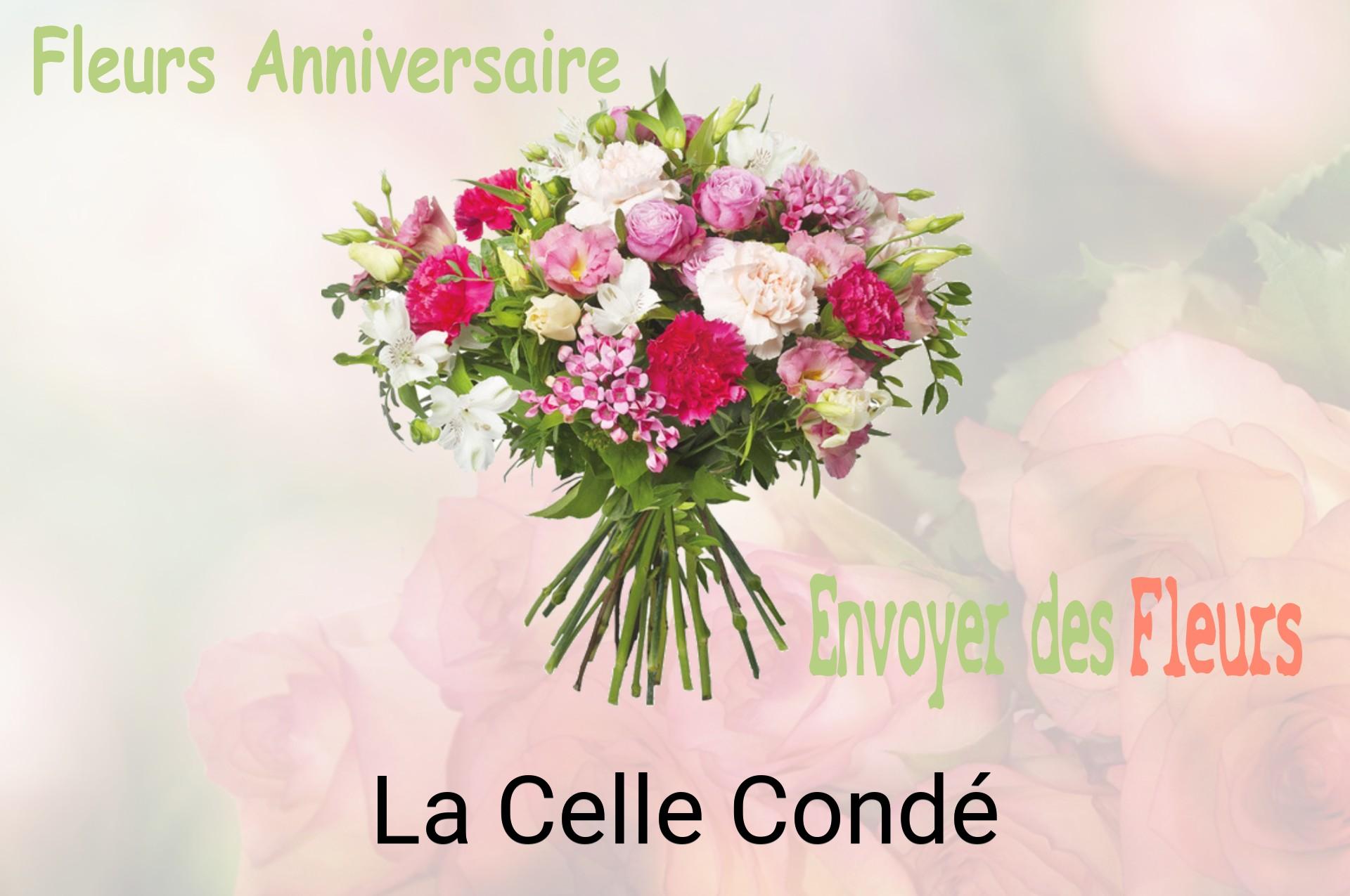 Bouquet de fleurs d’anniversaire livré à La Celle-Condé