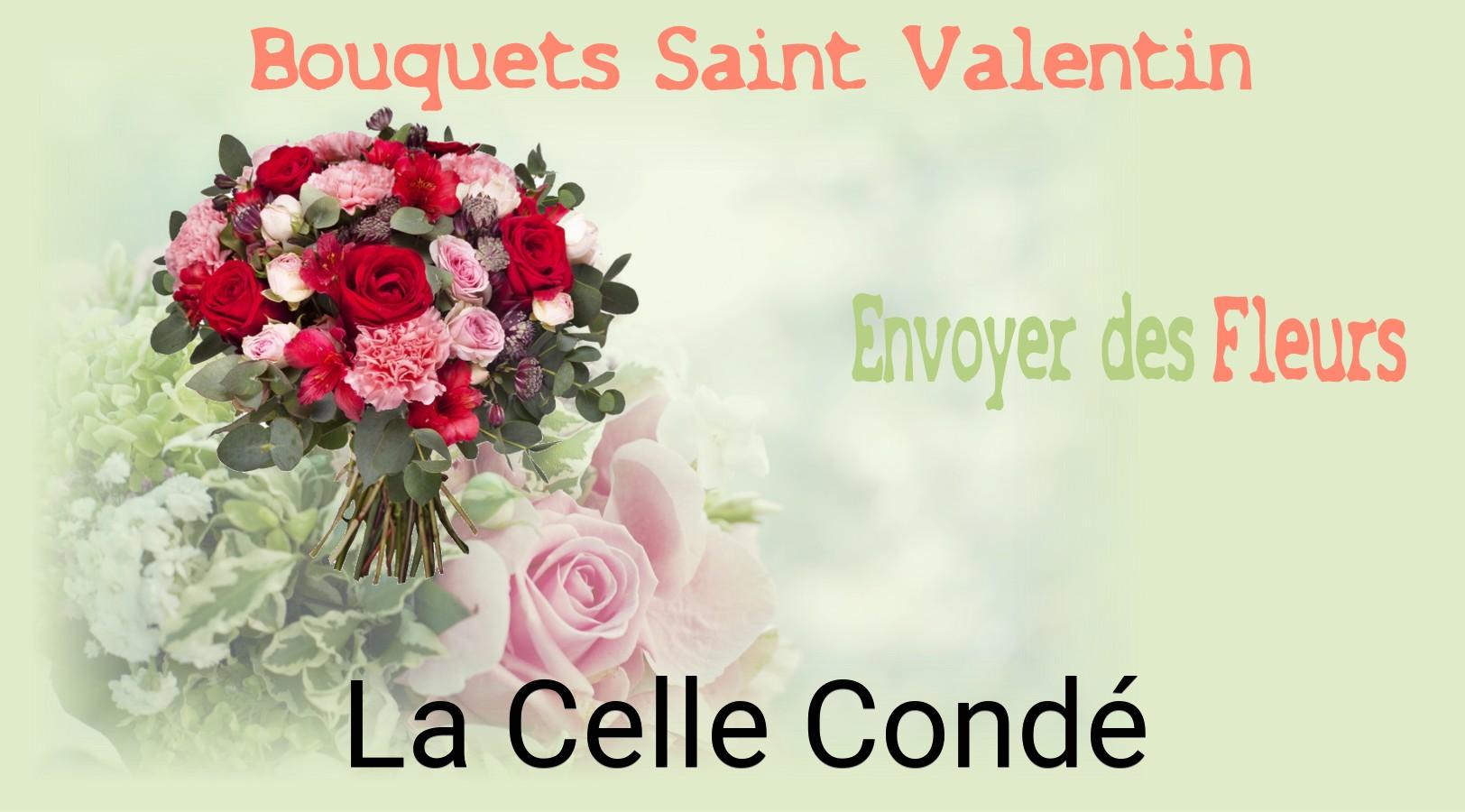 Roses de Saint-Valentin livrées à La Celle-Condé